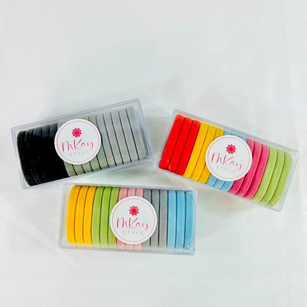 Womens Hair Accessories, Hair Ties For Girls, Soft Hair Rubber Bands, Tween Girl
